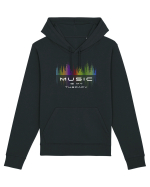 Music is my therapy Hanorac Unisex Drummer