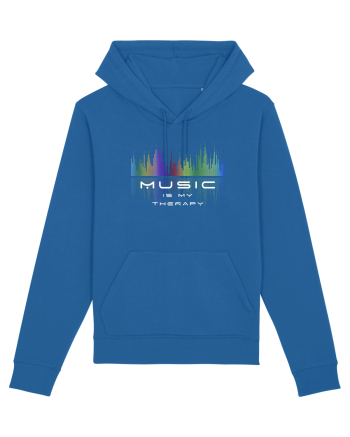 Music is my therapy Royal Blue