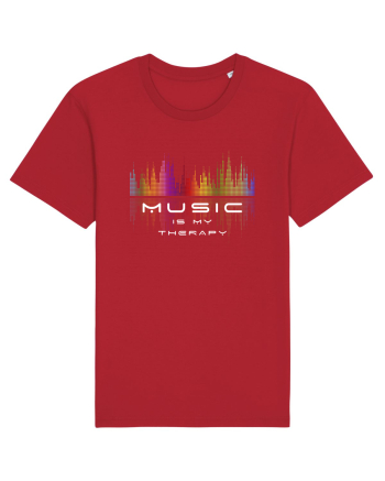 Music is my therapy Red