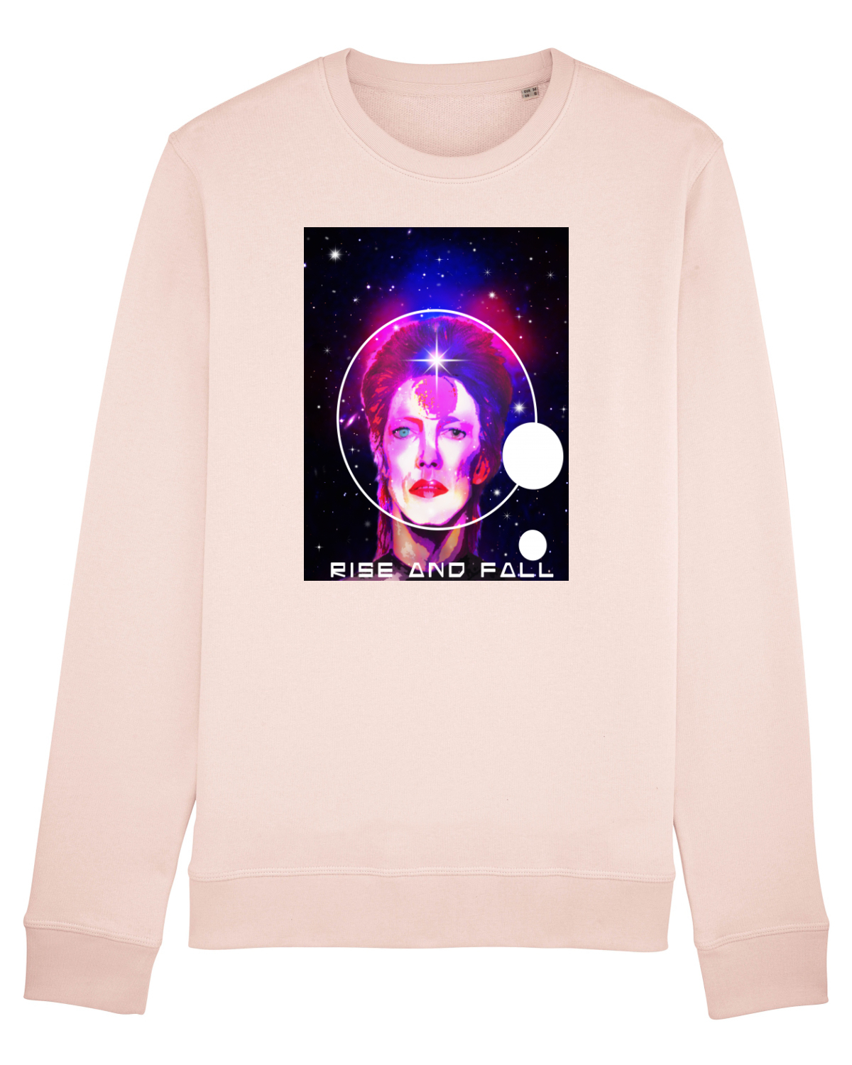 Bluză mânecă lungă Unisex Rise Candy Pink
