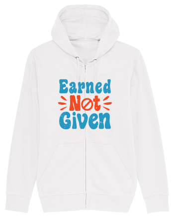 Earned Not Given White