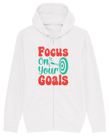 Focus On Your Goals White