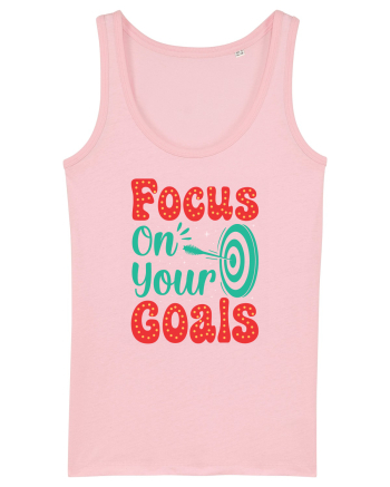Focus On Your Goals Cotton Pink