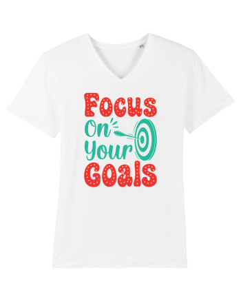 Focus On Your Goals White