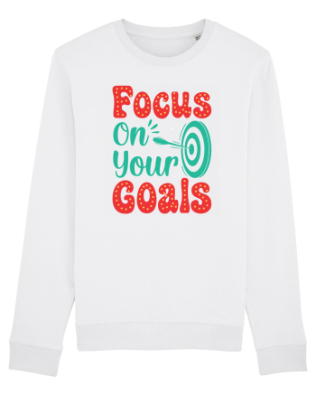 Focus On Your Goals White