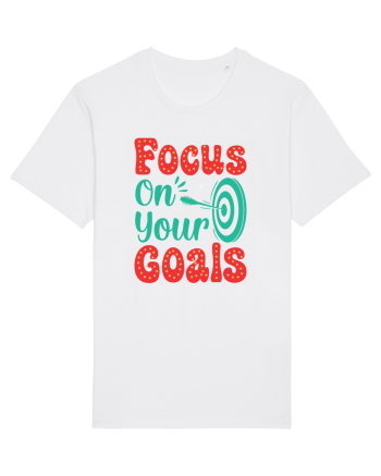 Focus On Your Goals White