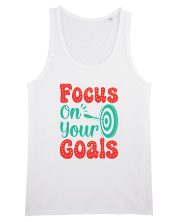 Focus On Your Goals White