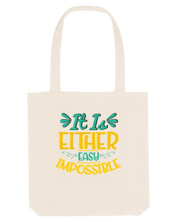It Is Either Easy Impossible Natural