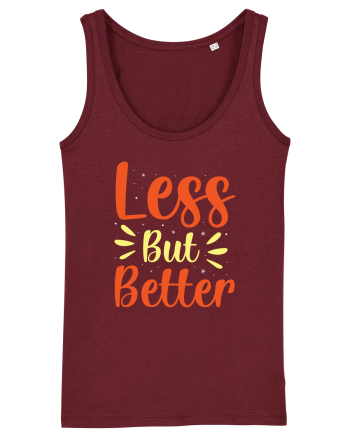 Less But Better Burgundy