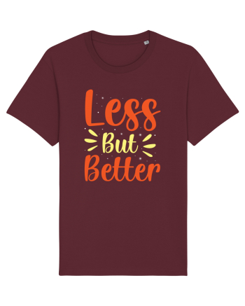 Less But Better Burgundy
