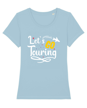 Let's Go Touring Sky Blue
