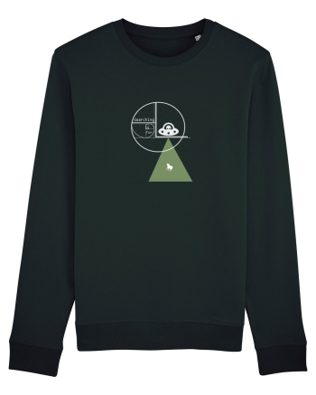 Searching for UFOs Bluză mânecă lungă Unisex Rise