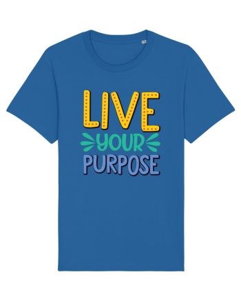 Live Your Purpose Royal Blue