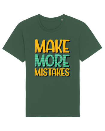 Make More Mistakes Bottle Green