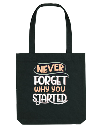 Never Forget Why You Started Black