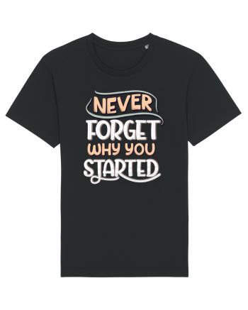 Never Forget Why You Started Black