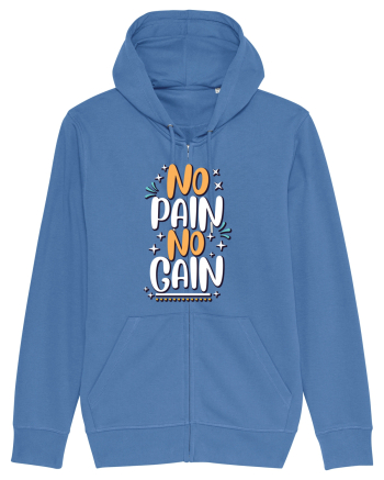 No Pain No Gain Bright Blue