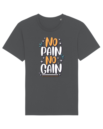 No Pain No Gain Anthracite