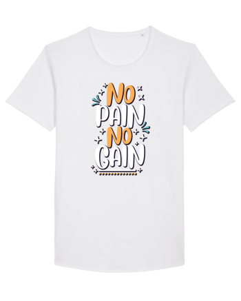 No Pain No Gain White