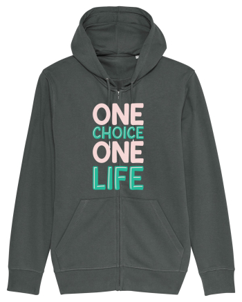 One Choice One Life Anthracite