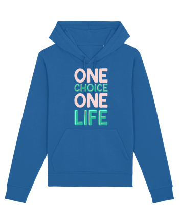 One Choice One Life Royal Blue