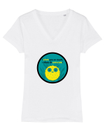 Balloon Fish - Explode Tricou mânecă scurtă guler V Damă Evoker