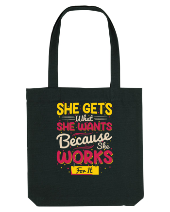 She Gets What She Wants Black
