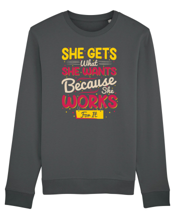 She Gets What She Wants Anthracite