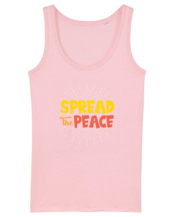 Spread The Peace Cotton Pink