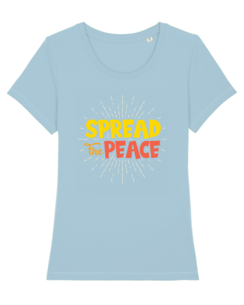 Spread The Peace Sky Blue