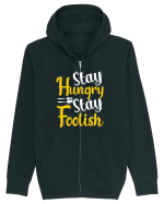 Stay Hungry Stay Foolish Hanorac cu fermoar Unisex Connector