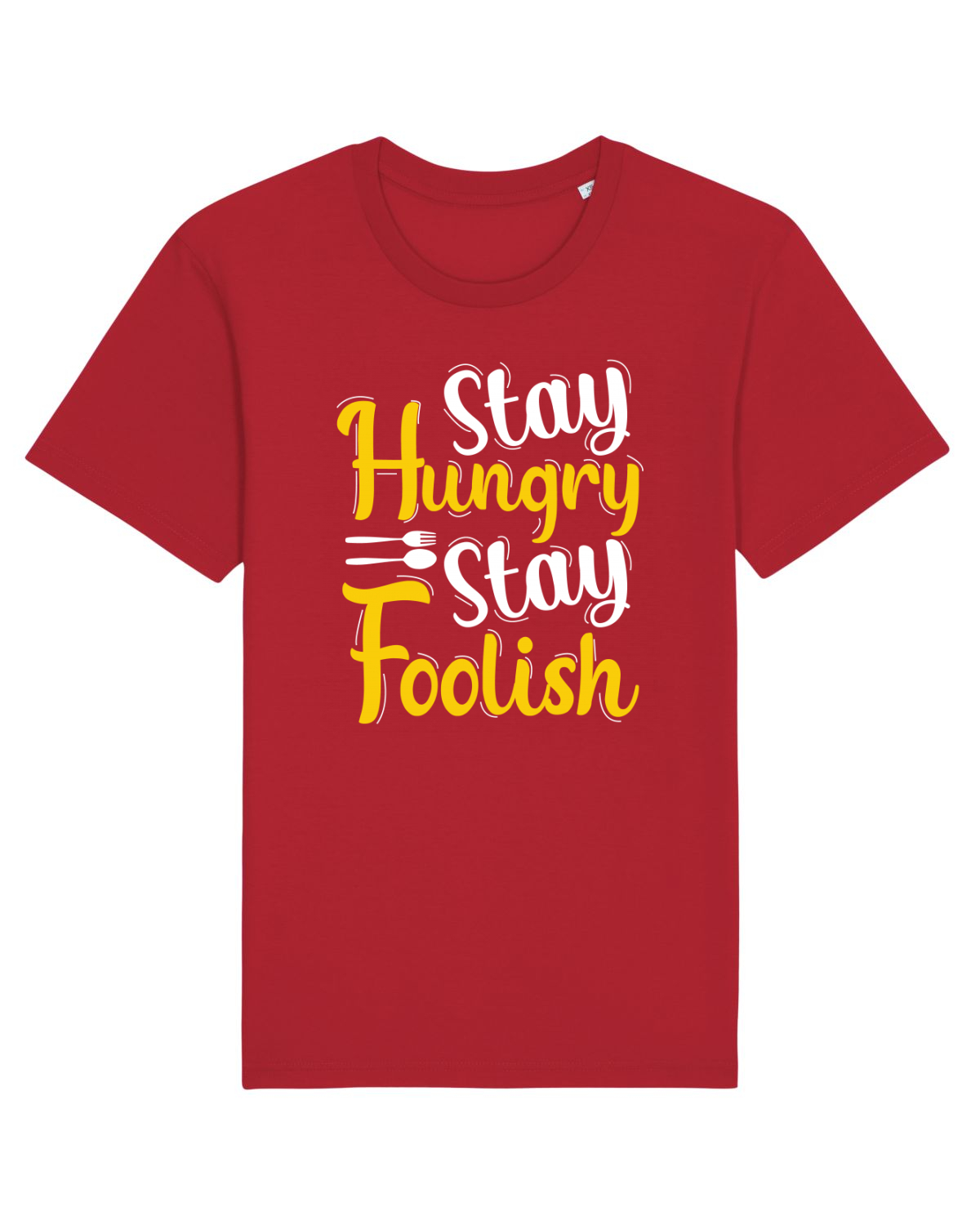 Tricou mânecă scurtă Unisex Rocker Red
