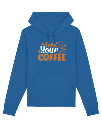 Take Your Coffee Royal Blue