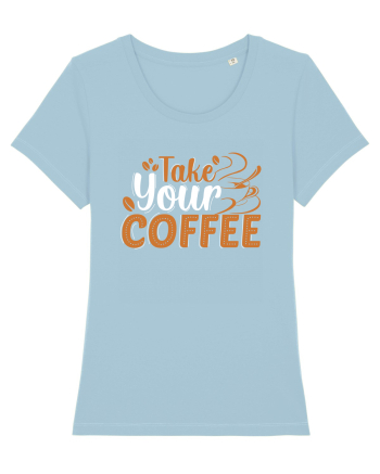 Take Your Coffee Sky Blue