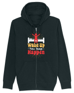 Wake Up Make Things Happen Hanorac cu fermoar Unisex Connector