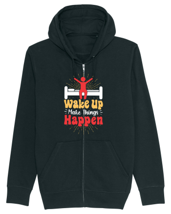 Wake Up Make Things Happen Black