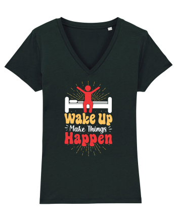Wake Up Make Things Happen Black