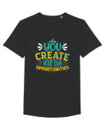 You Created Your Own Opportunities Tricou mânecă scurtă guler larg Bărbat Skater