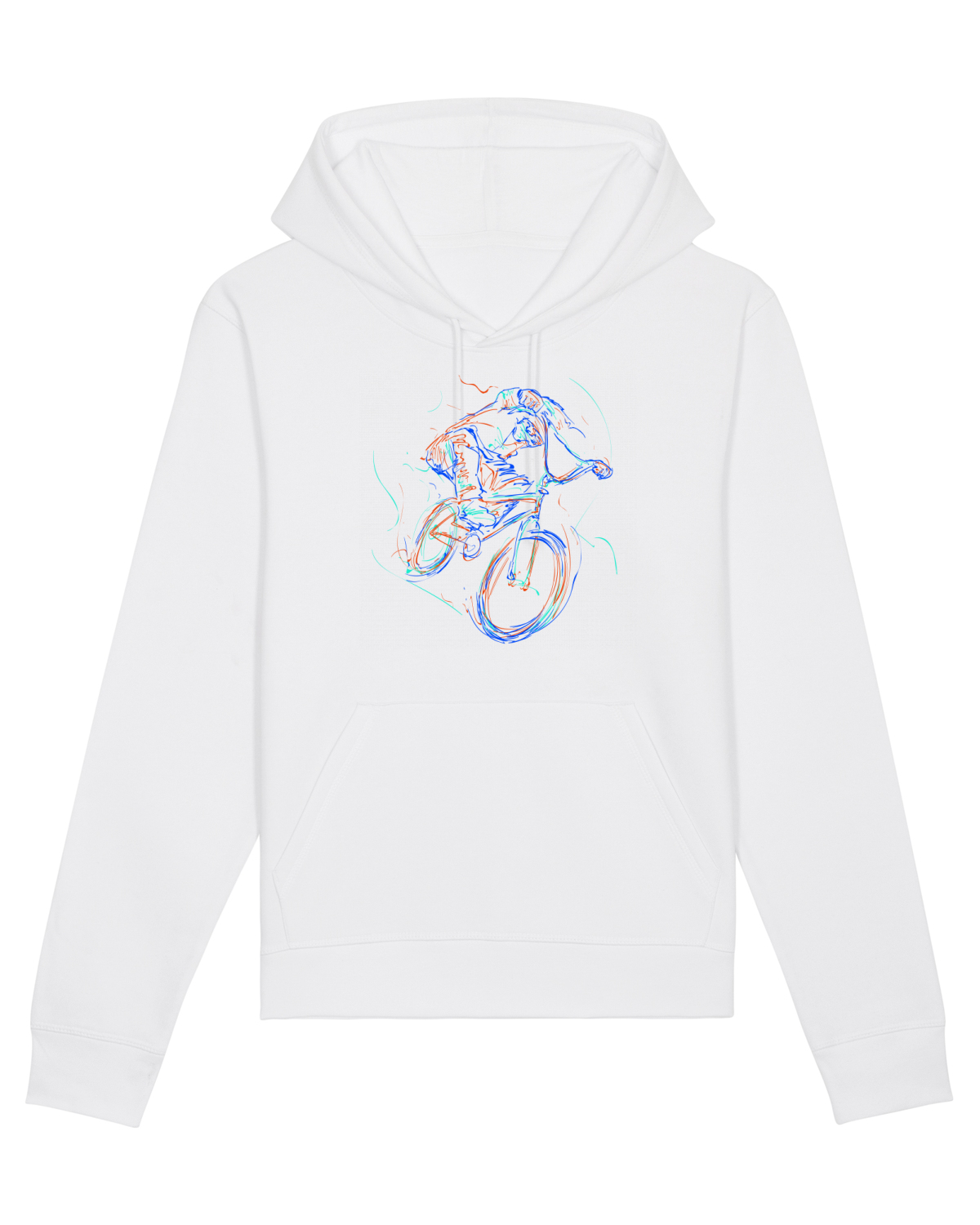 Hanorac Unisex Drummer White