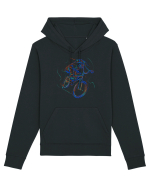 Bicicleta in culori Hanorac Unisex Drummer