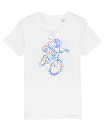 Bicicleta in culori White