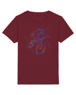 Bicicleta in culori Tricou mânecă scurtă  Copii Mini Creator