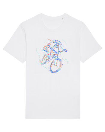 Bicicleta in culori White
