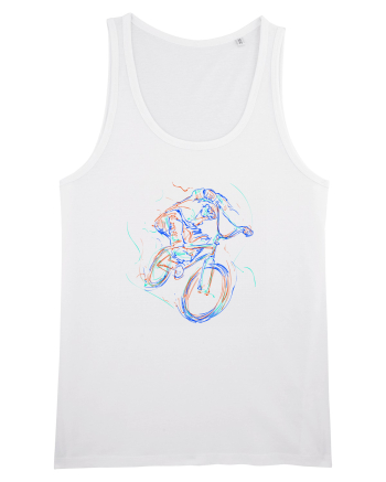 Bicicleta in culori White
