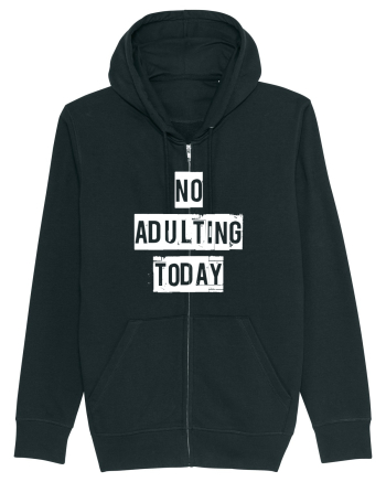 NO ADULTING Black