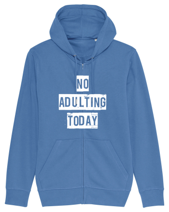 NO ADULTING Bright Blue