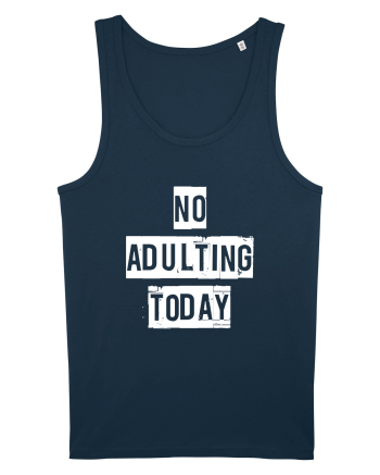 NO ADULTING Navy