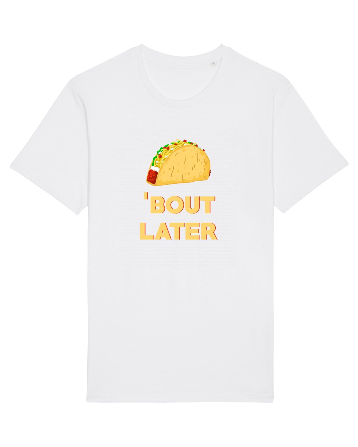 Tricou mânecă scurtă Unisex Rocker White