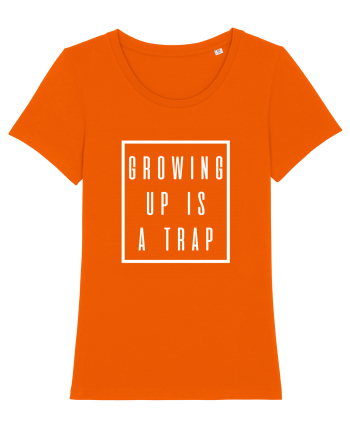 GROWING UP Bright Orange