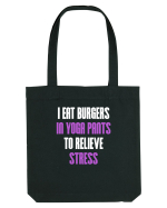 EAT BURGERS Sacoșă textilă